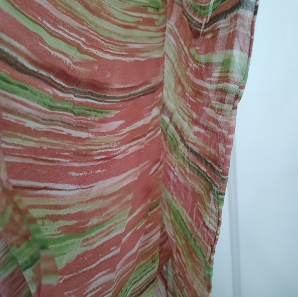 Lexicon Silk Flowy Shall ~ Size OS (LP) - Picture 5 of 8